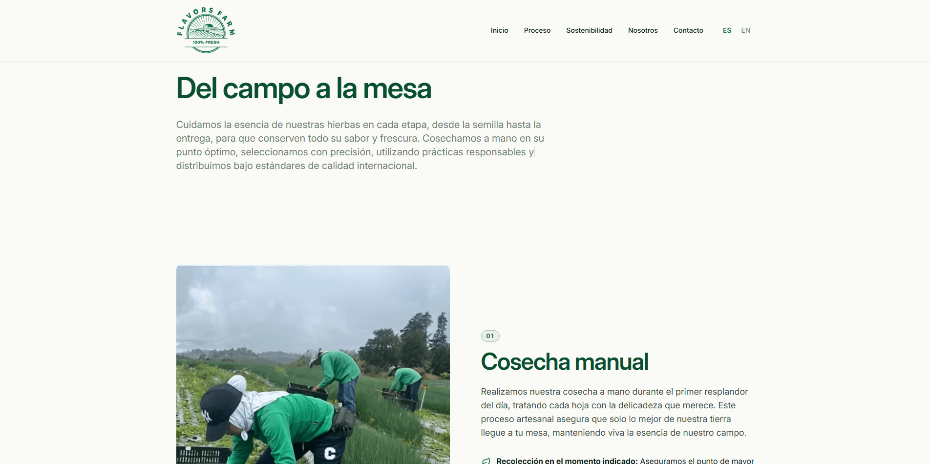 Catálogo Flavors Farm