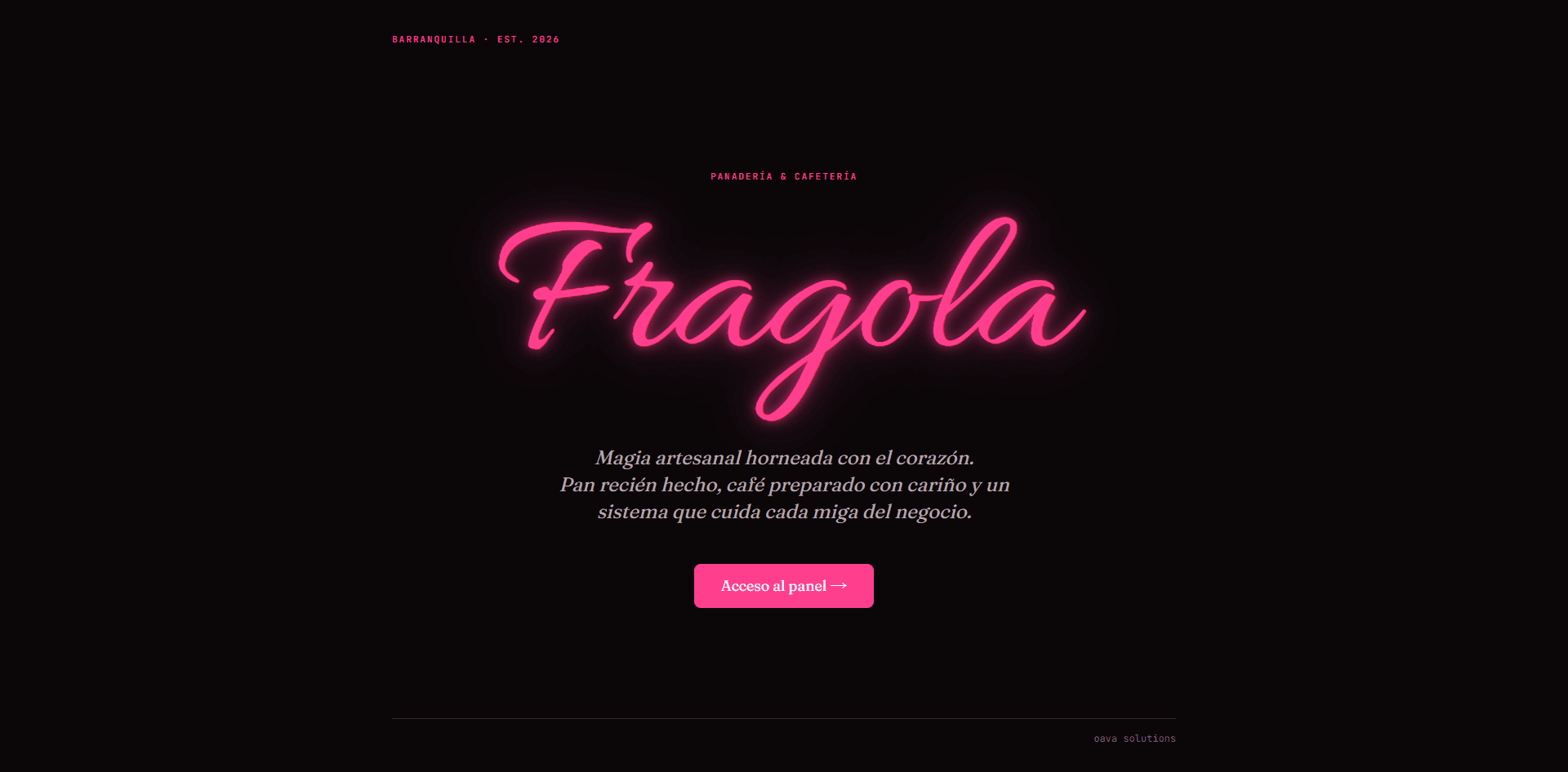 Módulo operativo Fragola